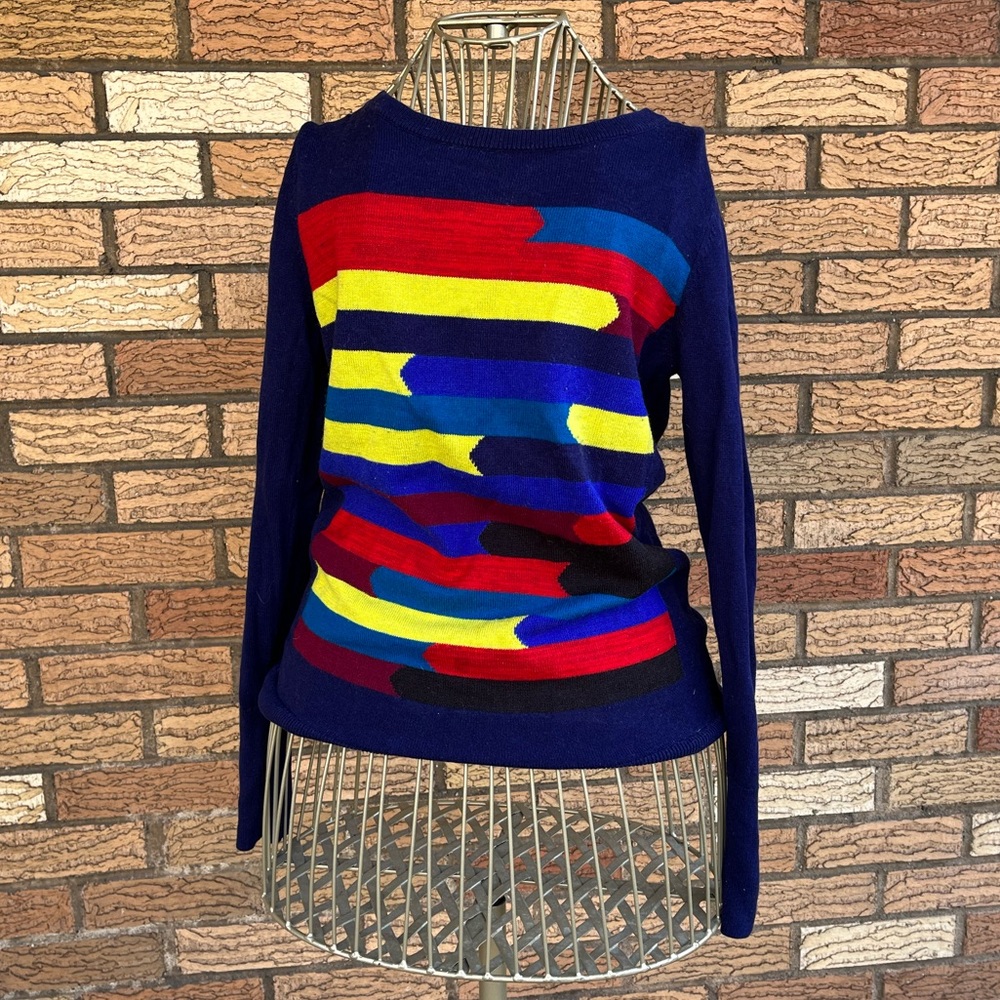 Retro multicolor sweater - Picture 5 of 5
